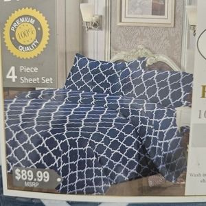 New With Tag, Double Unopened, Full Sheet Set Bedsheet, Deep pockets,